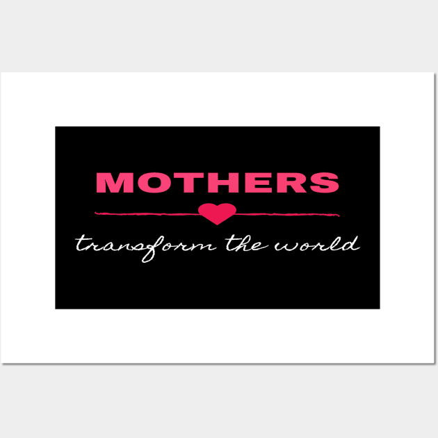 Mothes transform the world Wall Art by MarieStar